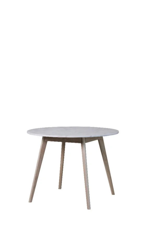 Lene Bjerre Ellie eettafel H75xB100xL100 cm White wash