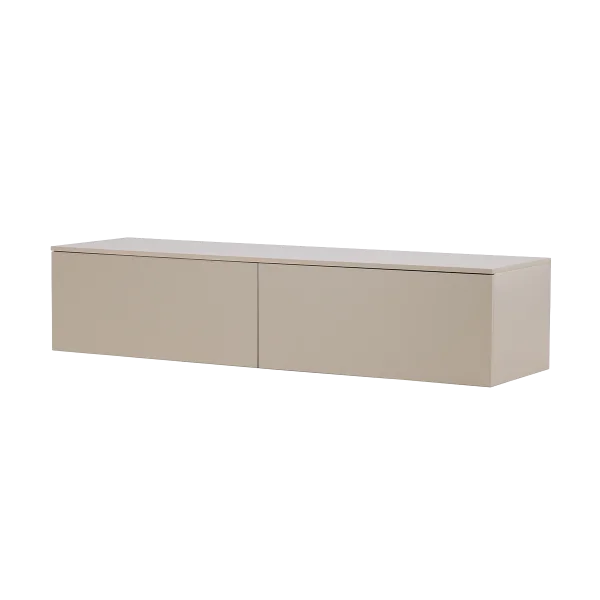 Leona houten dressoir beige - 160 x 35 cm