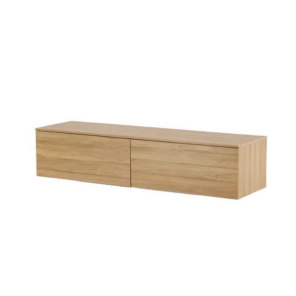 Leona houten dressoir naturel - 160 x 35 cm