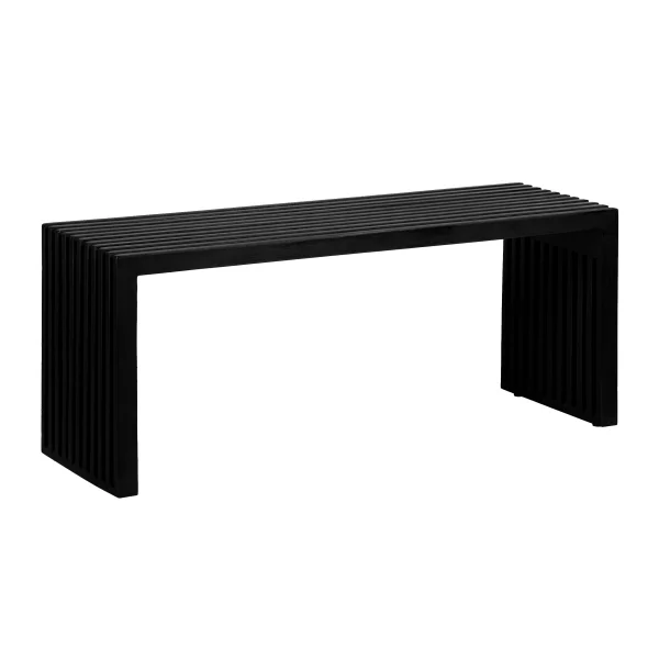 Lewis & Loft Halbankje Lexi - FSC® mangohout - Zwart