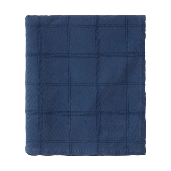 Lexington Checked Jacquard bedsprei 160x240 cm Denim blue