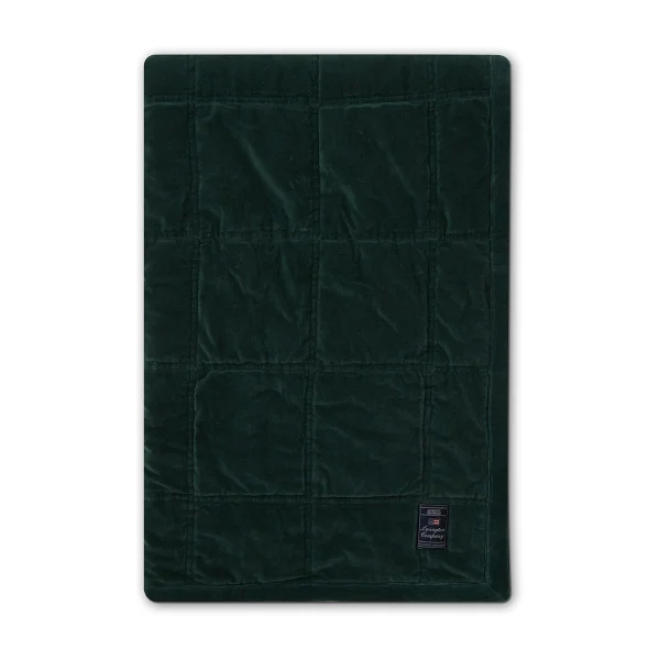 Lexington Cotton Velvet quilted sprei 160x240 cm Green