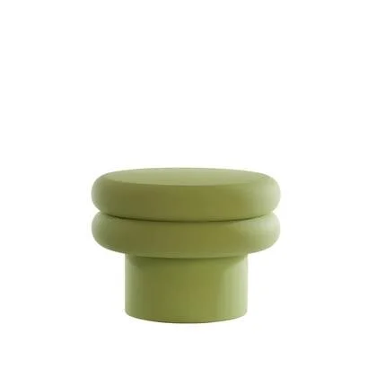 Light & Living Bijzettafel Satia - Mintgroen - Ø45cm