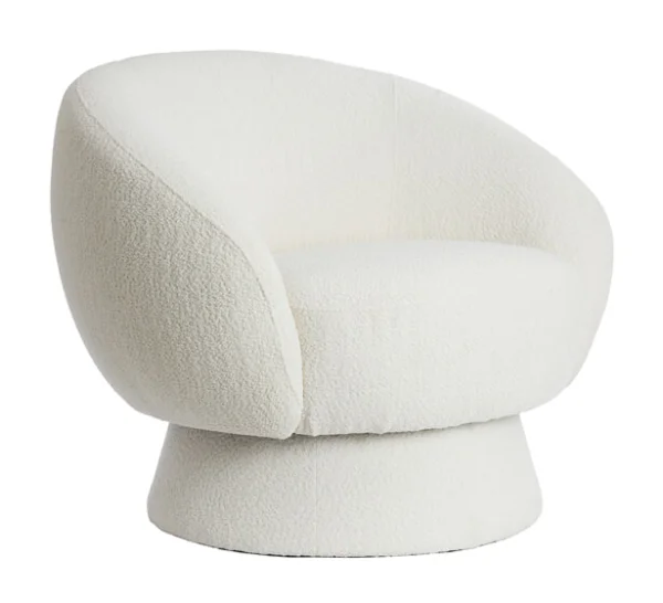 Light & Living Fauteuil Avoria Bouclé