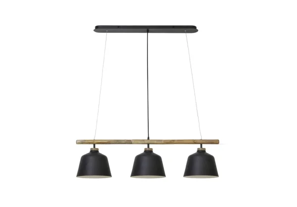 Light & Living Hanglamp Banu - Zwart