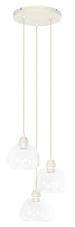 Light & Living Hanglamp Bisho 3-Lamps - Crème