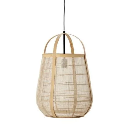 Light & Living - Hanglamp JACINTO - Ø42x58.5cm - Bruin