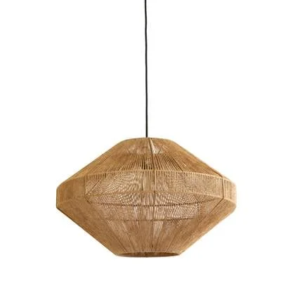 Light & Living - Hanglamp MALLOW - Ø60x37cm - Bruin