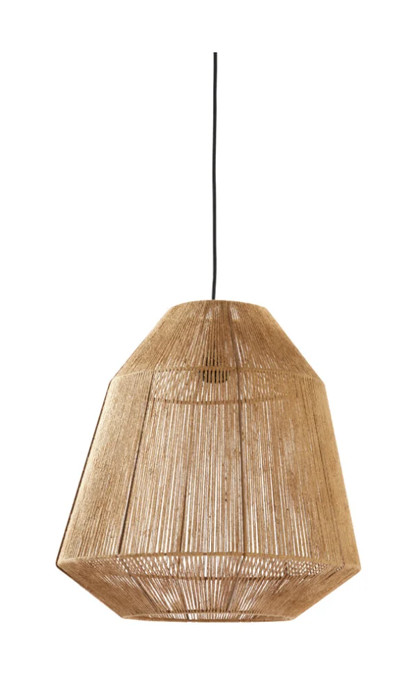 Light & Living Hanglamp Malva Jute - Bruin