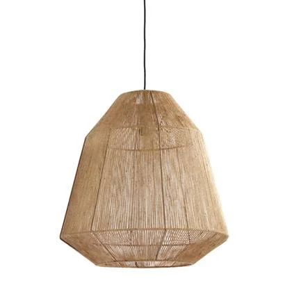 Light & Living - Hanglamp MALVA - Ø60x60cm - Bruin