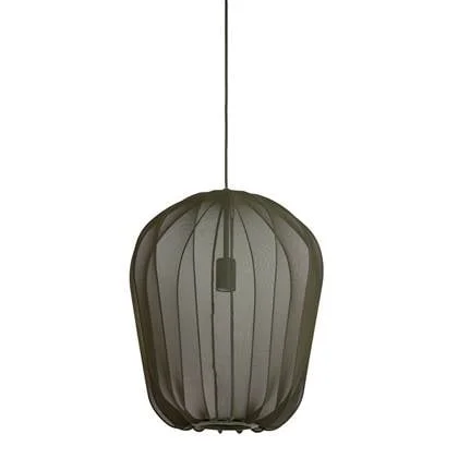 Light & Living - Hanglamp Plumeria - 42x42x50 - Groen