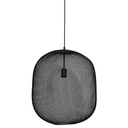 Light & Living - Hanglamp REILLEY - Ø50x56cm - Zwart