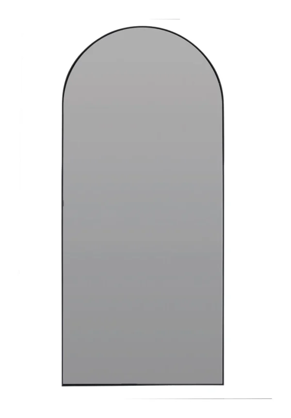 Light & Living Spiegel Zeneto 180 x 80cm - Zwart/Smoke - Passpiegel