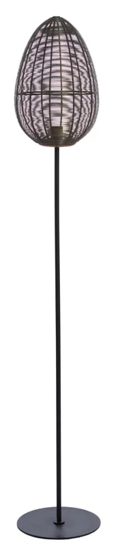 Light & Living Vloerlamp Yaelle 165cm hoog - Antiek Brons/Mat Zwart