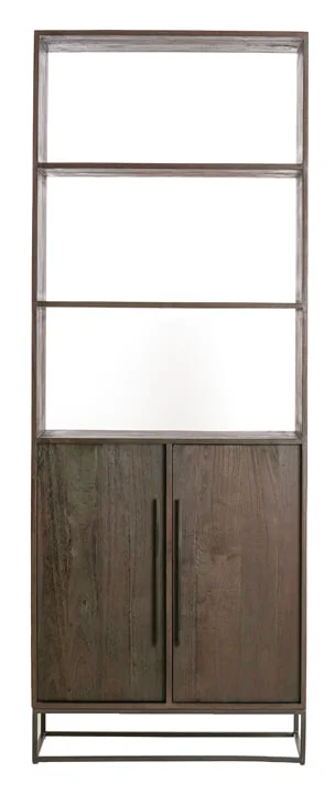 Light & Living Wandkast Lilian 200 x 75cm - Bruin