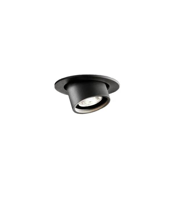 LIGHT-POINT - Angle Downlight Ingebouwd Spot 6W 3000K Zwart