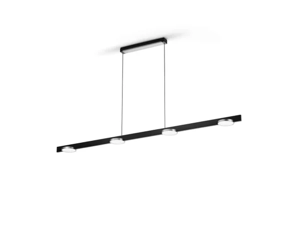 LIGHT-POINT - Inlay S1800 Linear Hanglamp 2700-6500K Black/Silver