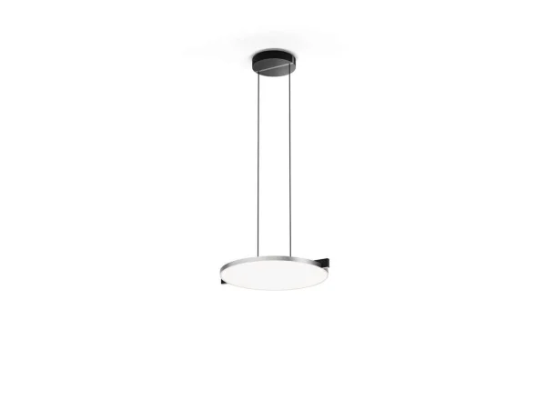 LIGHT-POINT - Inlay S3 Disc Hanglamp Matt Black/Satin Silver