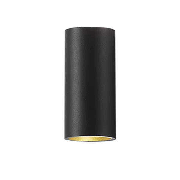 Light-Point Zero W1 muurlamp black/gold