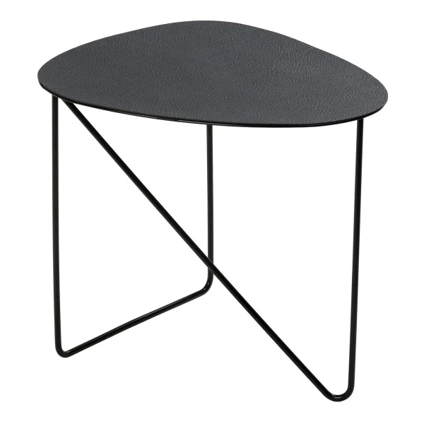 LIND DNA Curve Hippo bijzettafel M Black-anthracite