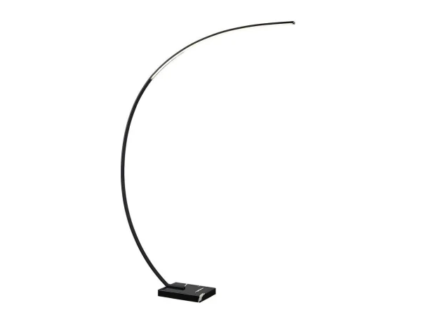 Lindby - Kendra LED Vloerlamp Black