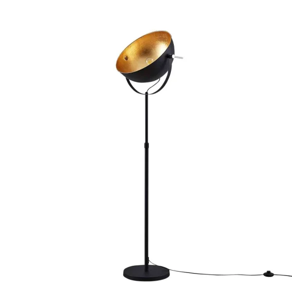 Lindby - Muriel 1 Vloerlamp Black/Gold