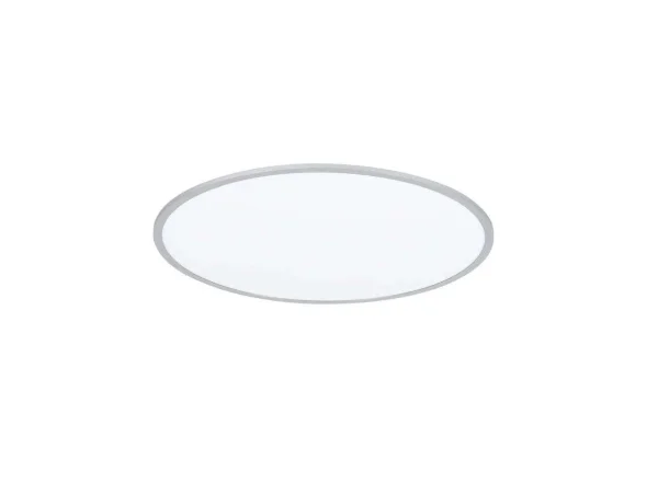 Lindby - Narima LED Plafondlamp CCT Ø80 White/Silver