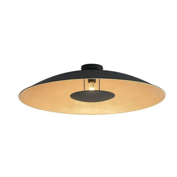 Lindby - Narisara Plafondlamp Ø80 Black/Gold