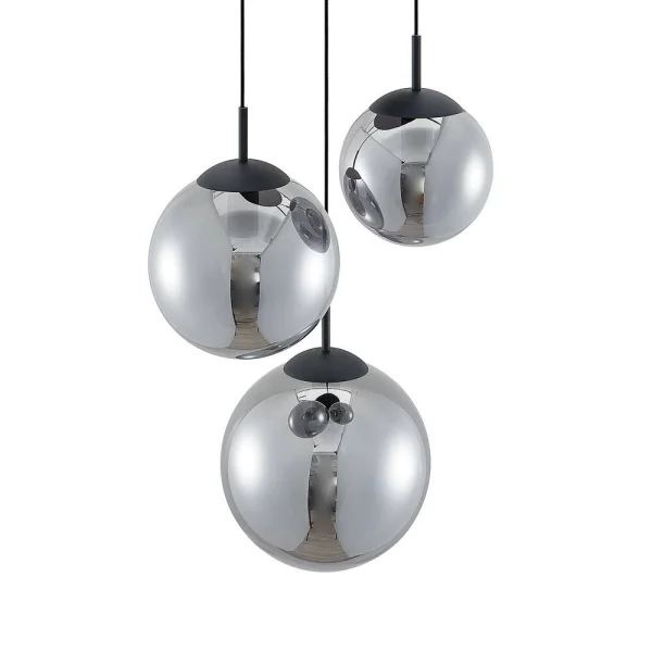 Lindby - Teeja 3 Cluster Hanglamp Smoke