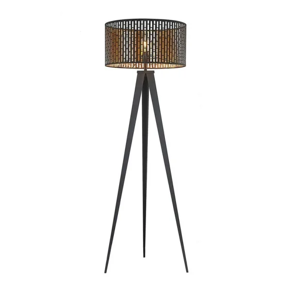 Lindby - Thoralf Vloerlamp Black