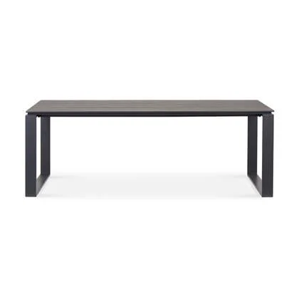 Lisomme Jens Tuintafel Zwart - 210 x 100 cm