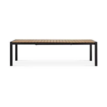 Lisomme Stef tuintafel bruin - verlengbaar - 205 x 100 cm