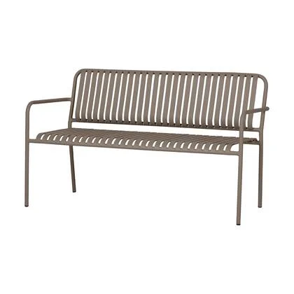 Lisomme Zahra Metalen Tuinbank Bruin