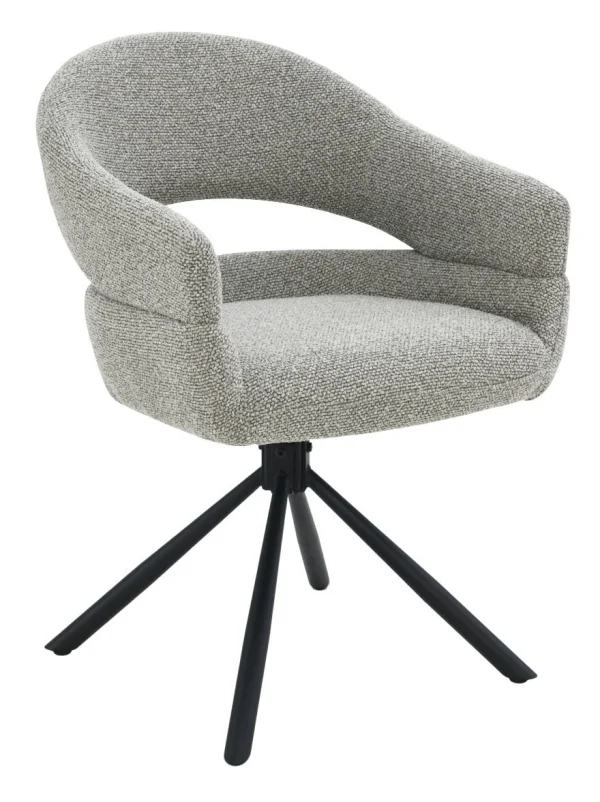 Livingfurn Draaibare Eetkamerstoel Linn - Taupe