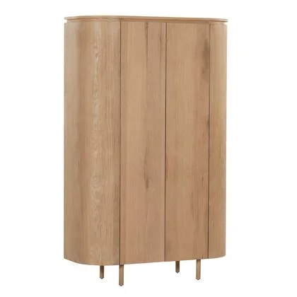 Livingfurn - Kabinet Naturel Eiken - 115x43x180cm - Tobago