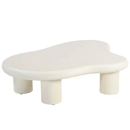 Livingfurn - Salontafel Ivoor Beton - 120x88x30cm - Feline