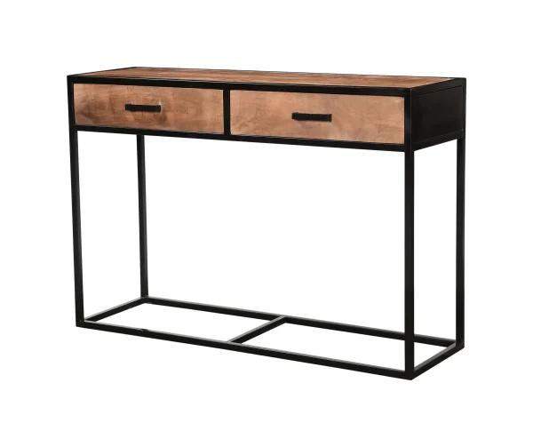 Livingfurn Sidetable Sturdy Mangohout, 120cm