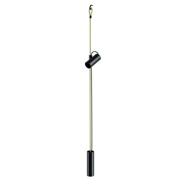 Lodes - Cima Hanglamp/Vloerlamp Matt Black/Yellow