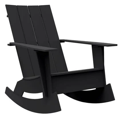 Loll Designs Adirondack schommelstoel black