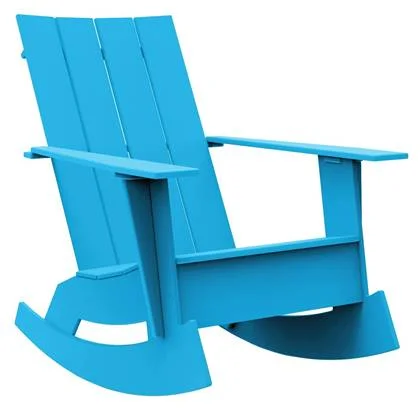 Loll Designs Adirondack schommelstoel sky blue