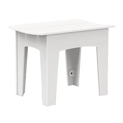 Loll Designs Alfresco kruk Cloud White