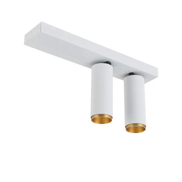 LOOM DESIGN - X-Beam plafondlamp Double White/Gold