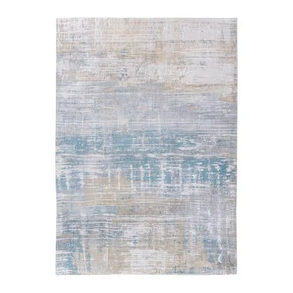 Louis de Poortere Streaks Vloerkleed 240 x 340 cm - Long Island Blue