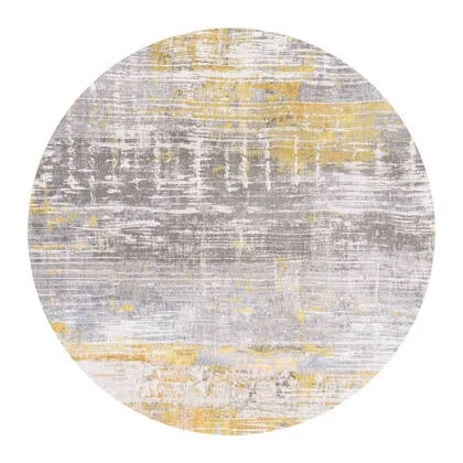 Louis de Poortere Streaks Vloerkleed Ø 240 cm - Sea Bright Sunny