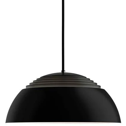 Louis Poulsen AJ Royal 370 hanglamp Ø37 LED V3 zwart