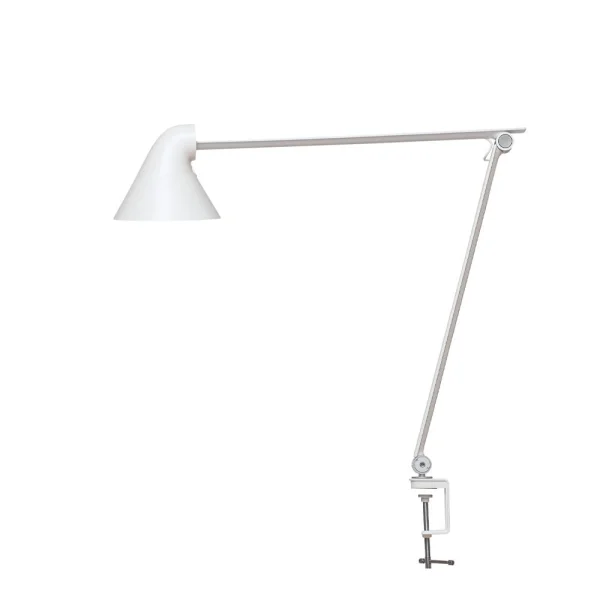 Louis Poulsen NJP bureaulamp Wit, clip, 3000k