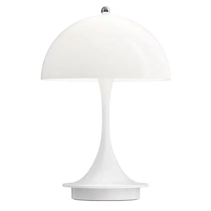 Louis Poulsen Panthella tafellamp V2 Ø16 LED oplaadbaar White