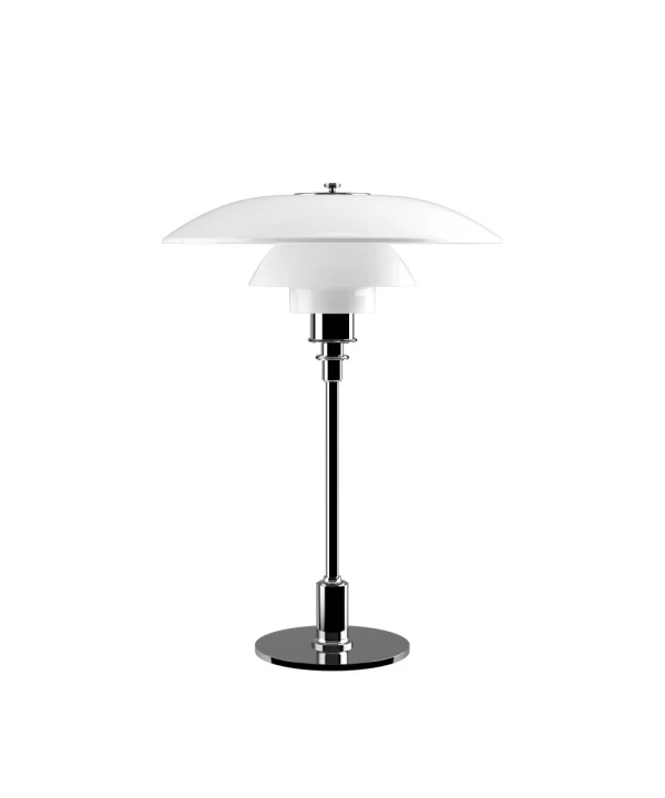 Louis Poulsen - PH 3½-2½ Tafellamp High Lustre Chrome Plated