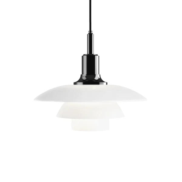 Louis Poulsen PH 3½-3 Glas Hanglamp - zwart gemetalliseerd