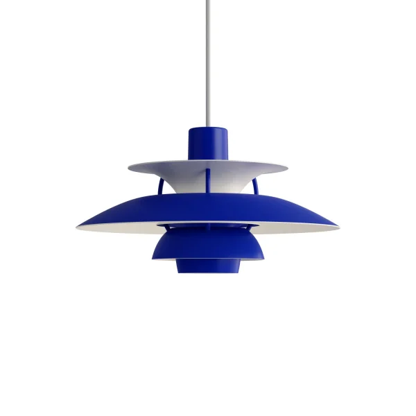 Louis Poulsen PH 5 mini Monochrome Hanglamp - blauw